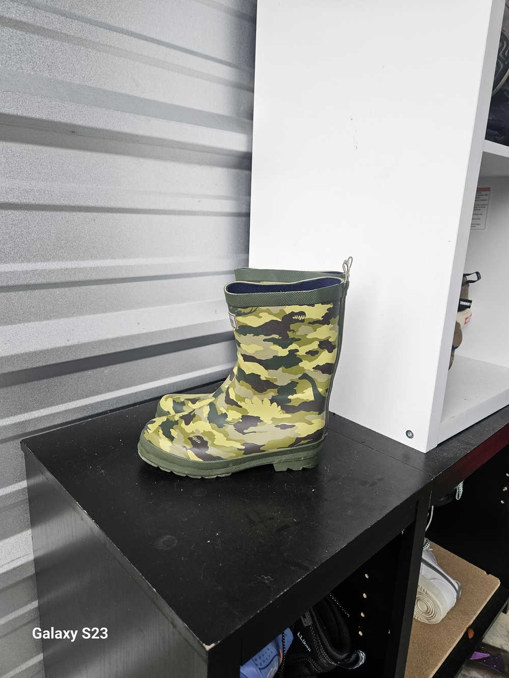 Hatley Green Camo Kids Rain Boots